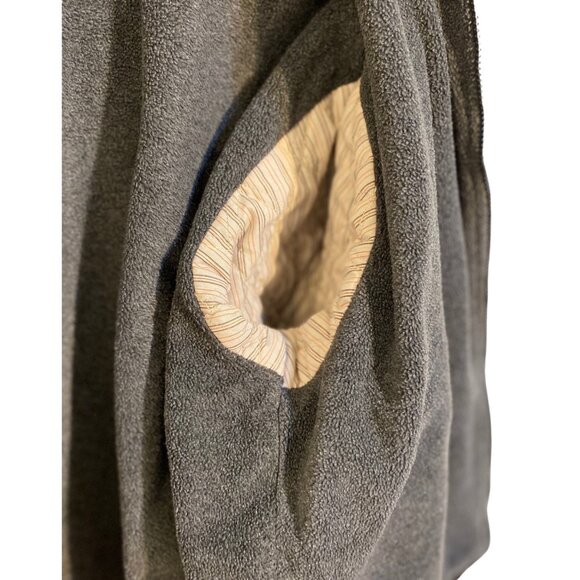 AKWA Black Men’s Vintage Sport Jacket Windbreaker Sz. S (Nylon & Fleece Lining) - Picture 9 of 11